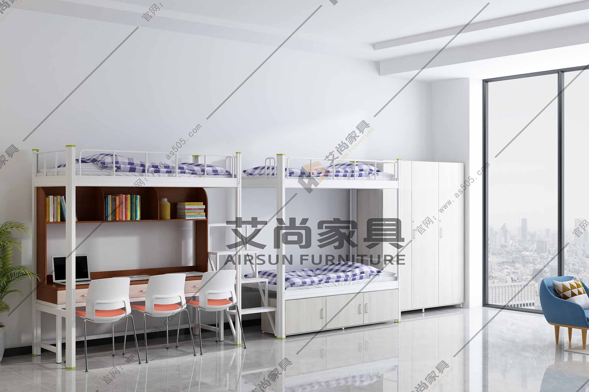 學生集體宿舍床